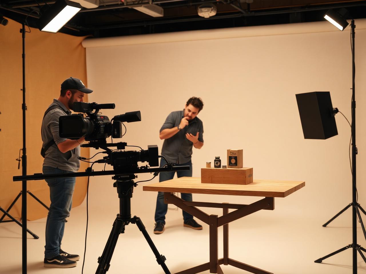 Video production and editing example