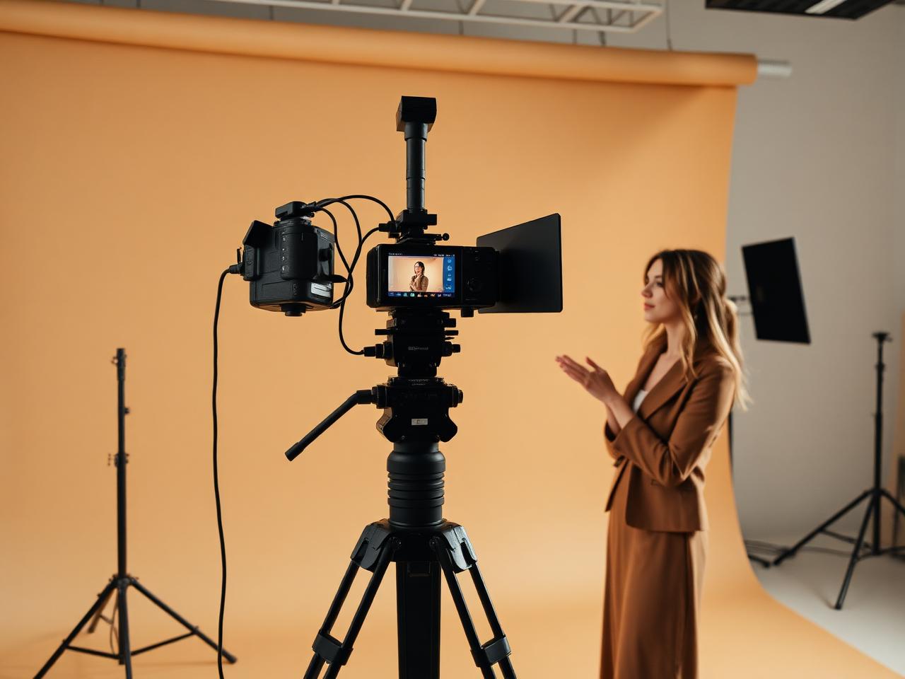 Video production and editing example