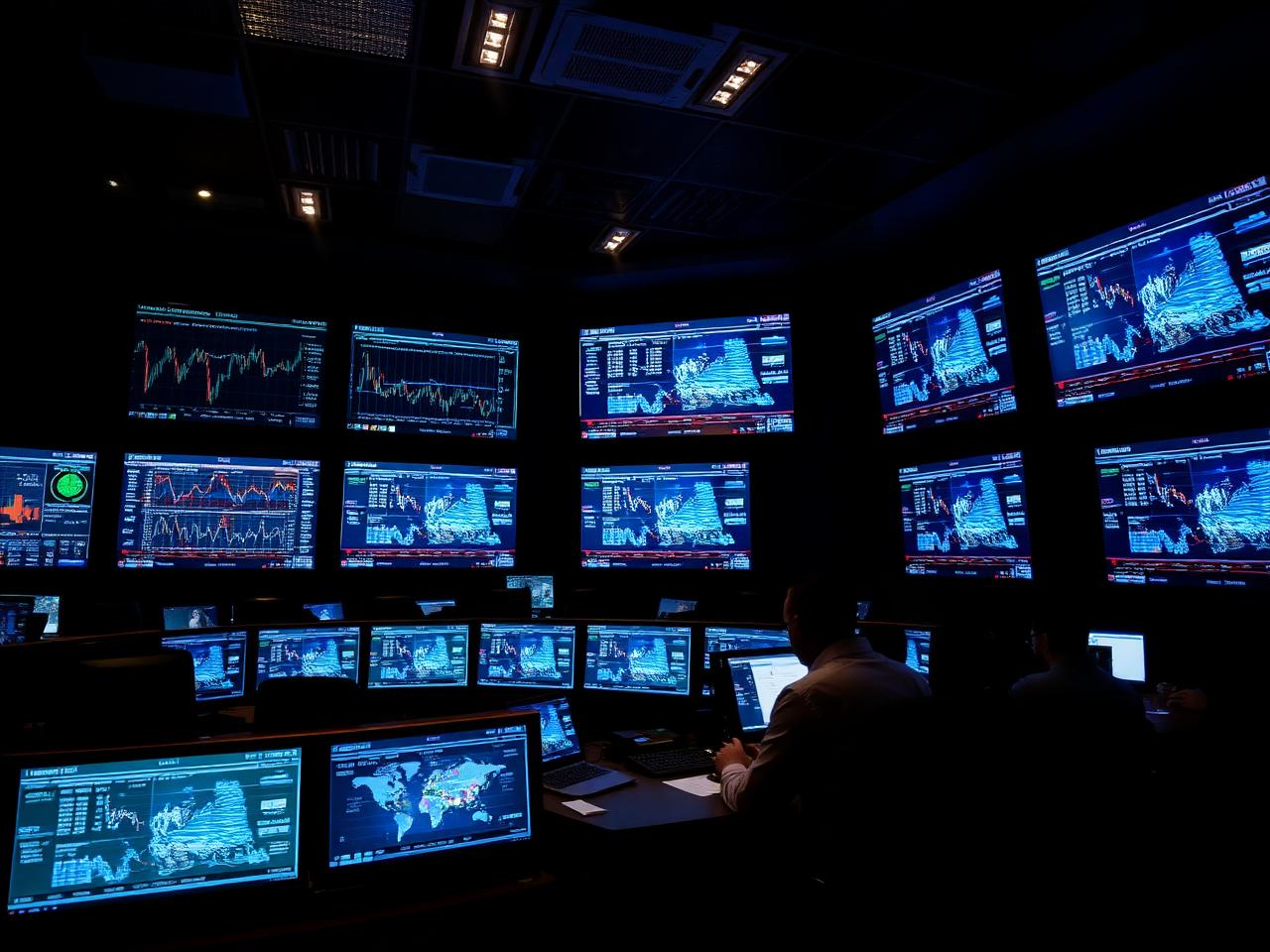 Live social media monitoring desk for fast-moving news and market signals