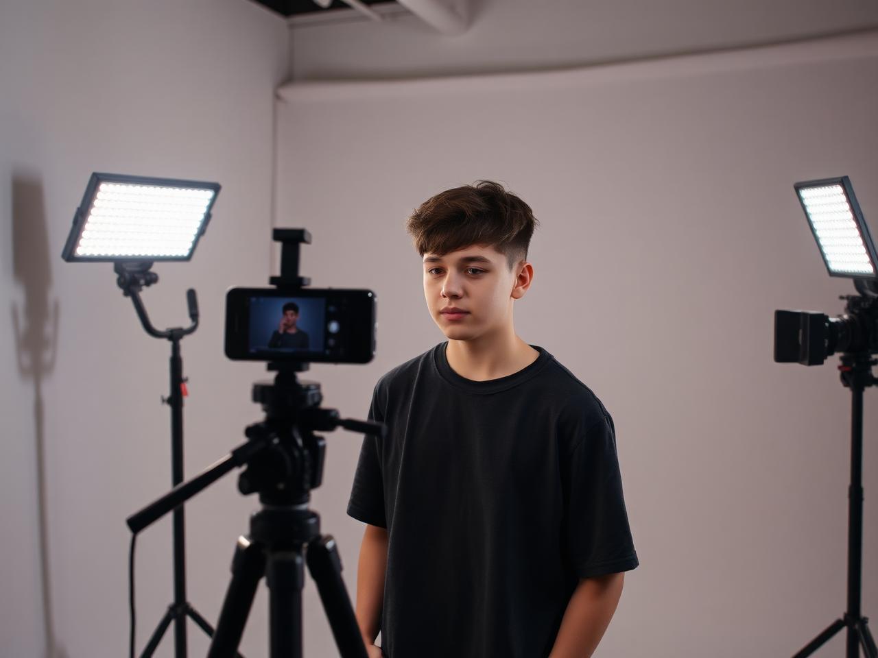 Vertical video set designed for YouTube Shorts